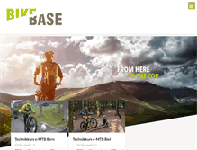Tablet Screenshot of bike-base.com